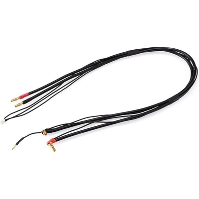 RUDDOG 2S černý nabíjecí kabel G4/G5 dlouhý 600mm 4mm 3-pin XH