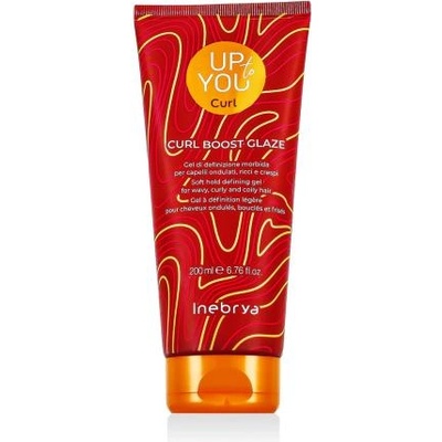 Inebrya Up To You Curl Boost Glaze гел за оформяне на вълнообразна и къдрава коса 200 ml унисекс