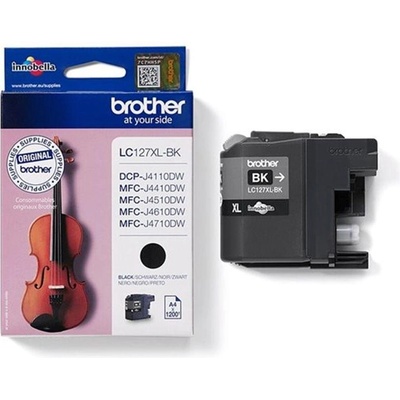 Brother LC-127XL ink cartridge black high capacity 1.200 pag (LC127XLBKBP)