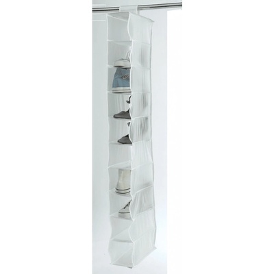 Compactor Milky závesný organizér na obuv 15 x 30 x 128 cm - 10 priehradok