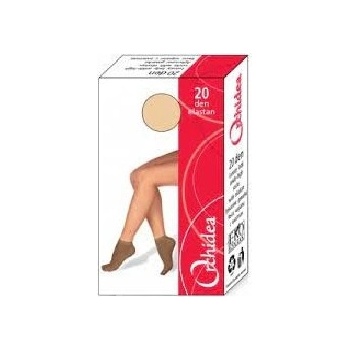 Orchidea Къси чорапи ликра Angela 20 Den - Черно (2805)