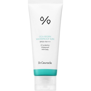 Dr. Ceuracle Cica Regen Waterproof Sun Водоустойчив слънцезащитен крем за лице SPF 50+ 100ml