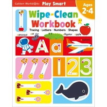 Play Smart Wipe-Clean Workbook Ages 2-4: Tracing, Letters, Numbers, Shapes: Dry Erase Handwriting Practice: Preschool Activity Book