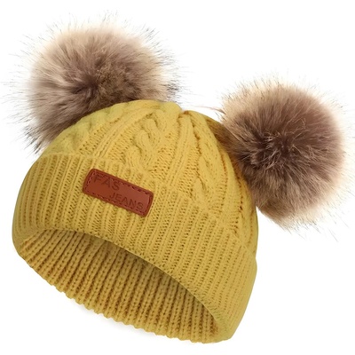 HARAHU Детска шапка fi-21492 - Жълта kp21492 (fi-21492)