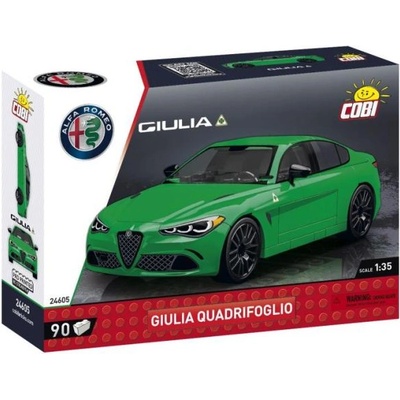COBI Коби Alfa Romeo Giulia Quadrifoglio, 1: 35, 90 к