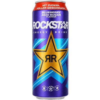 Rockstar Xdurance Blueberry Acai Sugar 500 ml