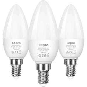 Lepro 600059-WW-EU-3 LED крушка E14 4.2W 470lm 2700K 3 броя (600059-WW-EU-3)