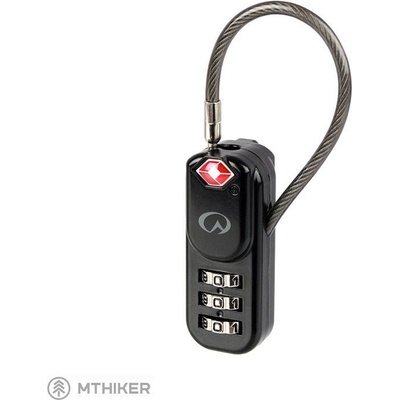 Visací zámek Lifeventure se zámkem TSA Zipper Lock Cable