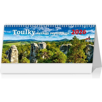 Toulky Českou republikou stolní 2026