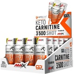 Amix Nutrition KetoLean® / Keto Carnitine 3500 Shot [20 x 60 мл] Червен портокал