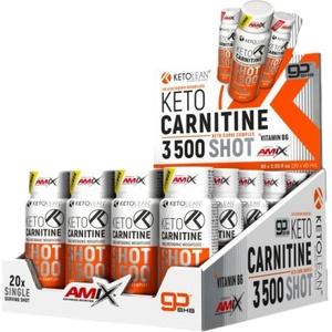 Amix Nutrition KetoLean® / Keto Carnitine 3500 Shot [20 x 60 мл] Червен портокал