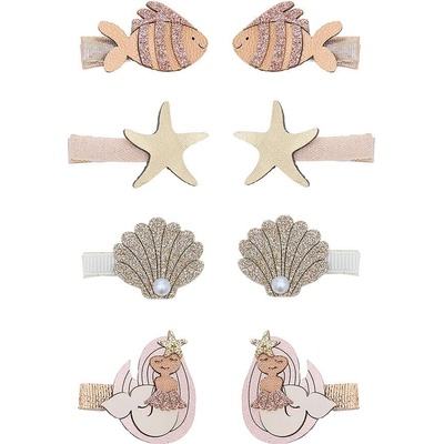 MIMI & LULA Sponky do vlasov Mermaid mini clips sada 8 ks