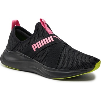 PUMA Сникърси Puma Softride Harmony Slip Wns 379606 04 PUMA Black-Electric Lime-Fast Pink (Softride Harmony Slip Wns 379606 04)