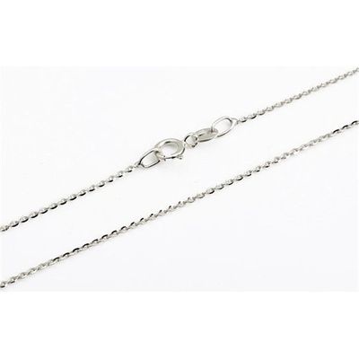 Housa Jewel Zlatý řetízek z bílého zlata ankr brill ZLR1552F