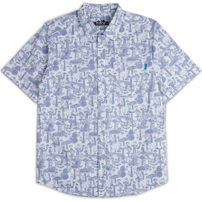 KAVU Мъжка риза с копчета KAVU Topspot Shirt - Mushroom Forest (033-3156-0311)