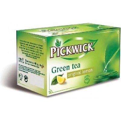 Pickwick zelený čaj citron 20 x 2 g