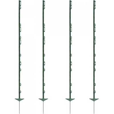 fencee Sloupek plastový, 156cm, zelený , pro elektrický ohradník