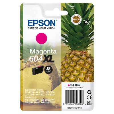 Epson 604XL T10H340 C13T10H34010 магента (cyan) оригинална касета (C13T10H34010)