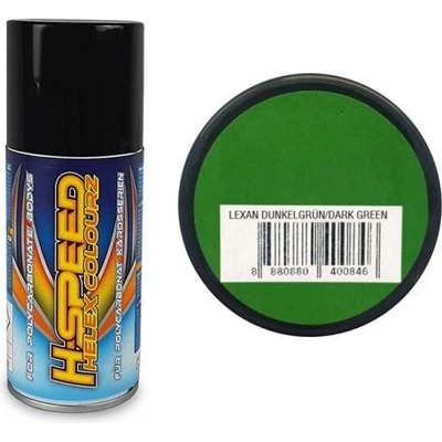 H-Speed farba v spreji 150 ml tmavo zelená