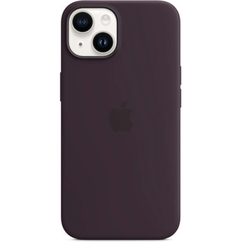 Image 1 of Apple Оригинален гръб Apple за iPhone 14 Silicone Case with MagSafe - Elderberry