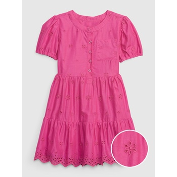 GAP Бебешка рокля с воланчета GAP GAP | Rozov | Момичешки | 74-80