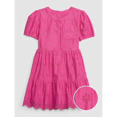 GAP Бебешка рокля с воланчета GAP GAP | Rozov | Момичешки | 74-80