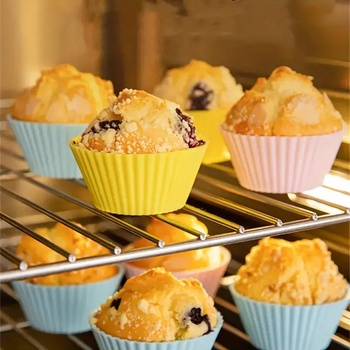 Image 1 of Силиконови форми за мъфини 6бр (952092)