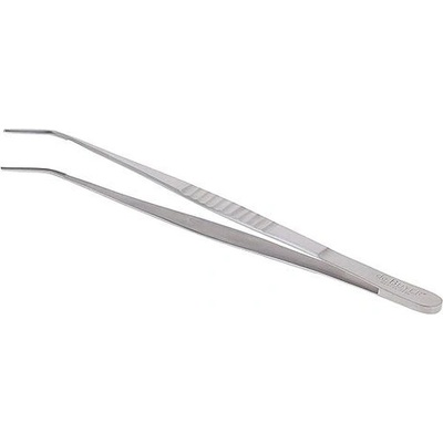 Pinzeta de Buyer, 4239.30, dekorační, zaoblená, délka 30 cm, nerez