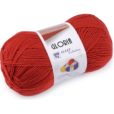 Pletací příze Gloria 50 g rezavá stř. 1 ks