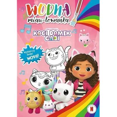 Trefl Gabiin domček pre mačky. Vodná mňau-maľovánka
