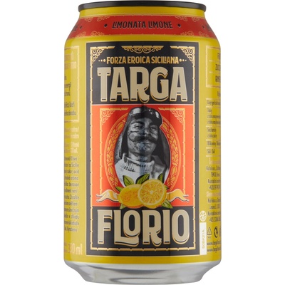 Targa Florio Limone sýtená citrónová limonáda 330 ml