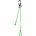 Edelrid Осигурителна примка Edelrid Switch Adjust Personal tether - Neon Green - размер 120 cm (314-0139-0111)