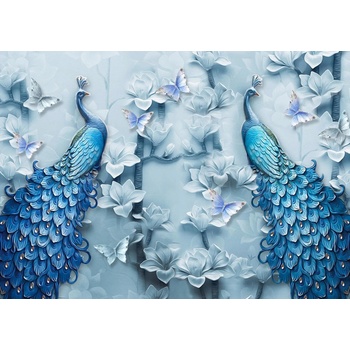 Image 1 of Enjoy - Puzzle Blue Peacocks 1000 - 1 000 piese