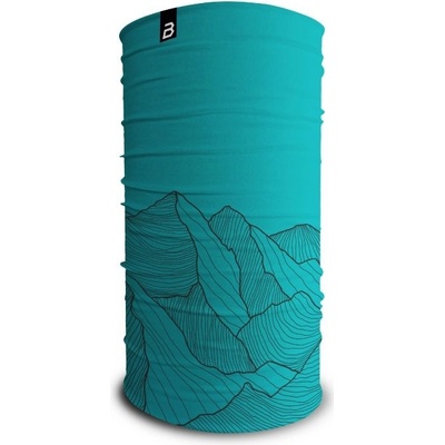 Bosa Mountain Turquoise multifunkční šátek