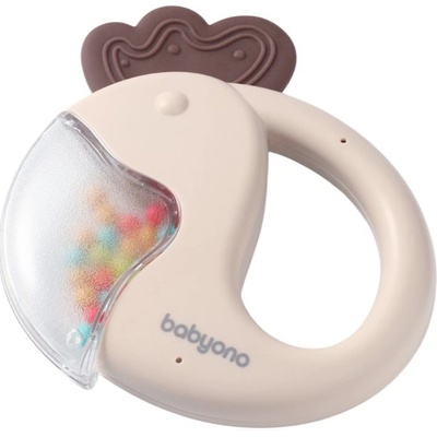 BABYONO Chrastítko papoušek