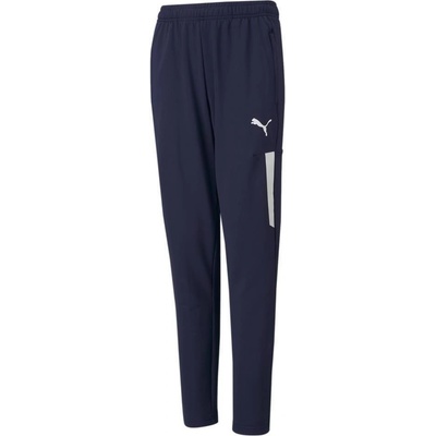 Puma teamLIGA Trg. Pants Pro Jr modrá