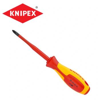 KNIPEX Кръстата отвертка PH2 x 100 мм / KNIPEX 98 24 02 SL / (KNI 98 24 02 SL)