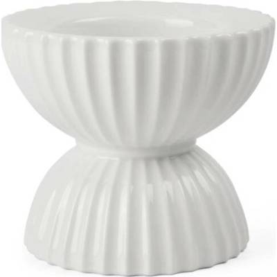 Svícen Tura Block Candle holder White 11,5 cm Lyngby Porcelaen