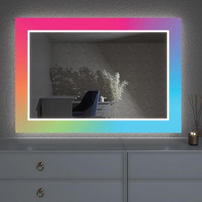 Artalo LED zrcadlo s dekorem D25 50 x 50 cm