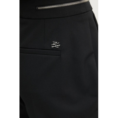 Karl Lagerfeld Панталон с вълна Karl Lagerfeld (A3W10099)