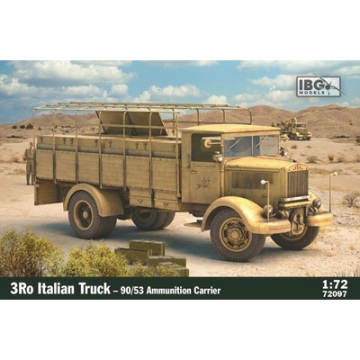 IBG 3Ro Italian Truck 90/53 Ammunition Carrier Models 72097 1:72