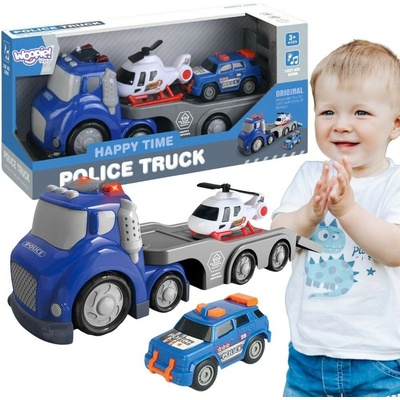 WOOPIE Policejní vůz se zvukovými a světelnými efekty