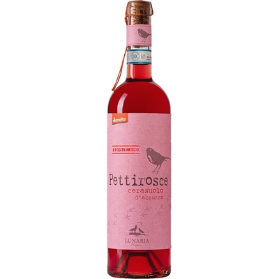 Lunaria Pettirosce Cerasuolo D’Abruzzo DOP ružové 13,5% 0,75 l (čistá fľaša)