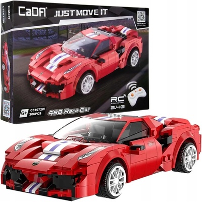 IQ models Programovatelná RC stavebnice sporťáku RED RACE CAR - 306 dílků- RC_309746 RTR 1:10 – Zbozi.Blesk.cz