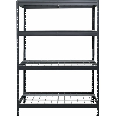 Majster Regál Rivet 180 x 120 x 45 cm 5 polic antracit šedá – Zboží Dáma