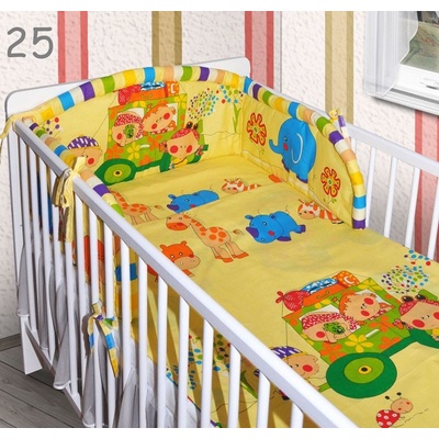 P-Baby 3-dílná sada zvířátka žluté 135 x 100 cm – Zboží Dáma