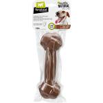Ferplast GoodBite Natural XL - Лакомство за кучета - кокал за дъвчене от царевично нишесте с пилешко, 1 брой- 20. 5 см