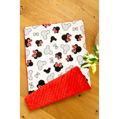Jsem máma Kontrastní dečka Minnie