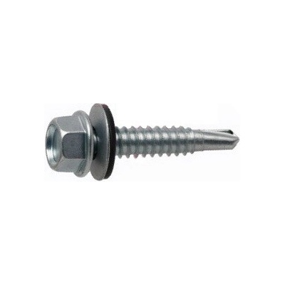 Šroub farmářský s podložkou 14mm ZB 4,8x35 RAL9007 – Hledejceny.cz
