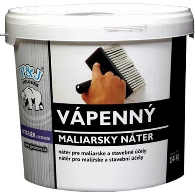 PJ COLOURS Vápenný maliarsky náter 6 kg